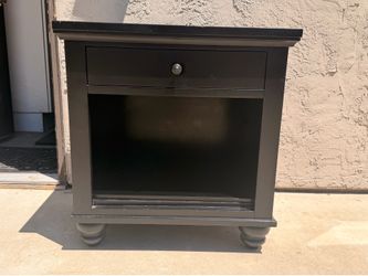 End Table / Night Stand  Black