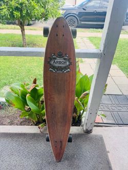Arbor Pin Koa Longboard 46”