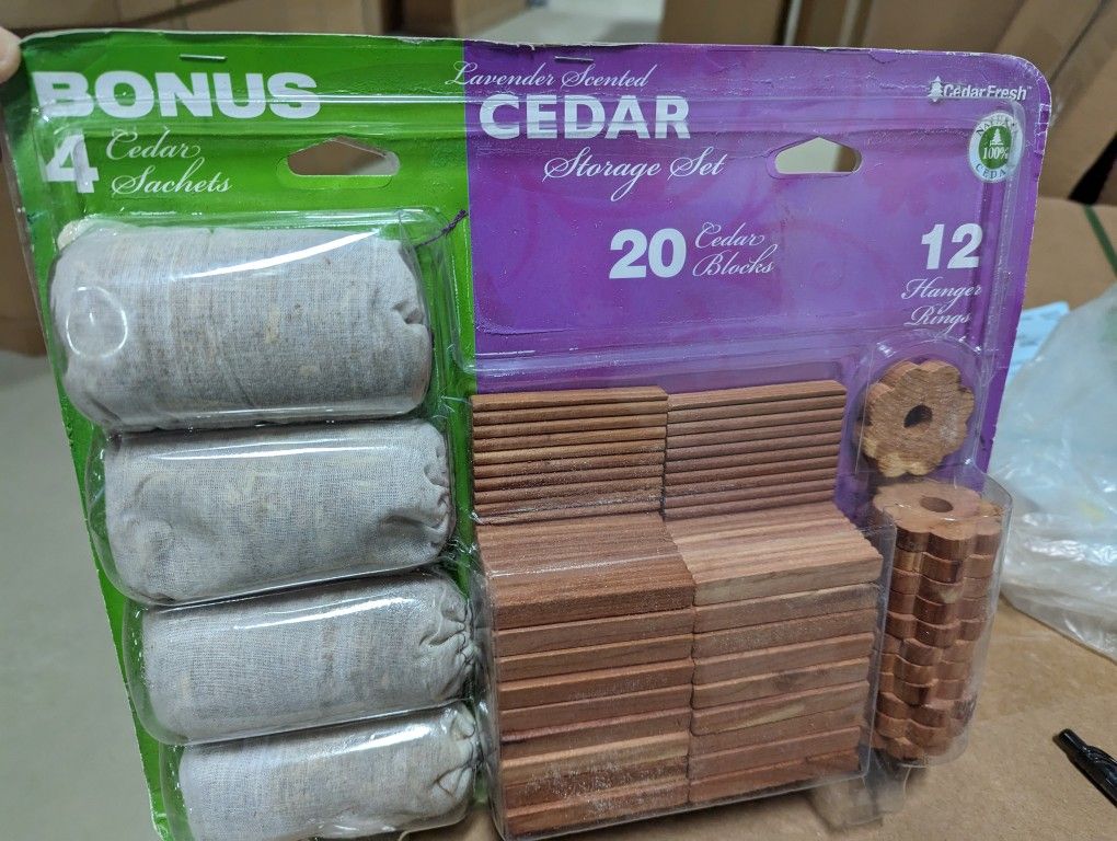 Cedar Closet Accessories