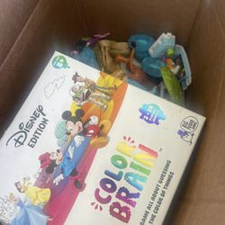 Box Of Random Disney Toys