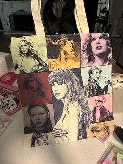 Taylor Swift Eras Tour Canvas Tote Bag