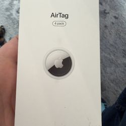Air Tag 4 Pack - Never Opened - New $100