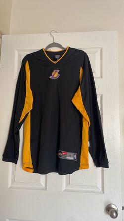 Los Angeles Lakers Nike Long Sleeve Basketball Jersey