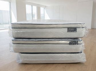 $199 Queen pillow top mattress only brand new free delivery same day