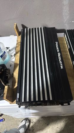Power Acoustik 2500W Car Amplifier