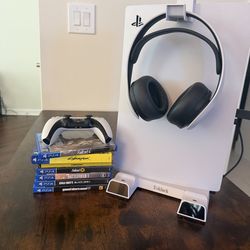 PS5 Bundle – Games + Headset Included