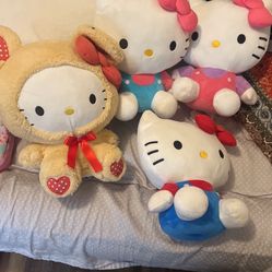 Hello Kitty Plushies