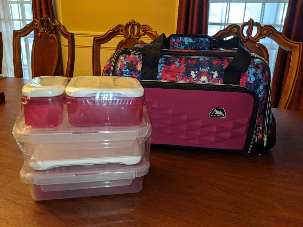 *NEW* AZ PRO Cooler Duffle Bag with Dishes