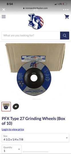 4 1/2 metal grinding discs