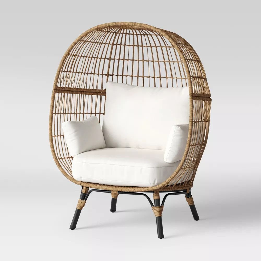 Southport Outdoor Patio Accent Egg Chair - Threshold™️ ADO #:TGT-30004 Brand New – Box Not Perfect or No Box.Price is Firm. Description : Item # : 536