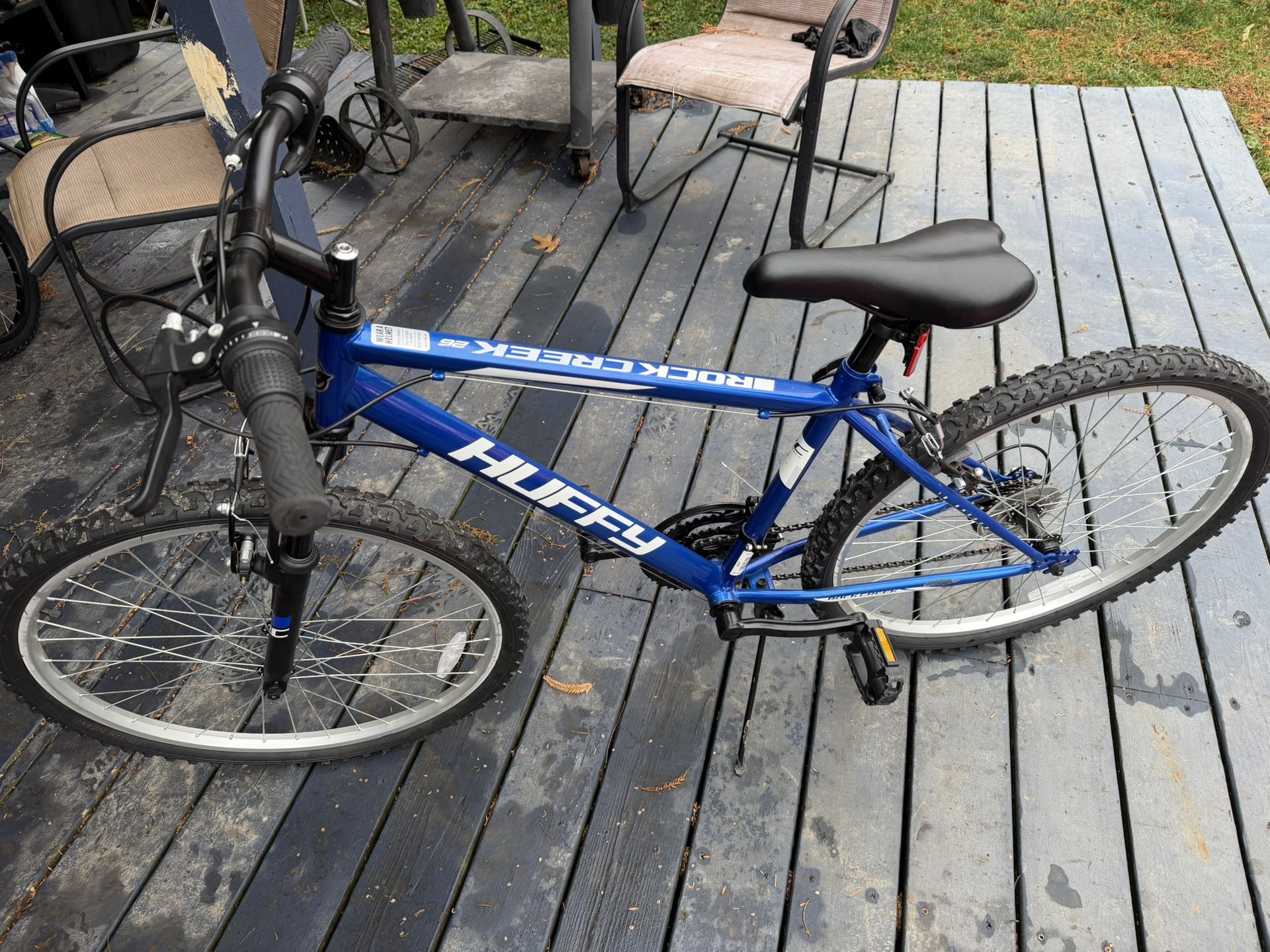 Huffy Rock Creek Blue Mountain Bike