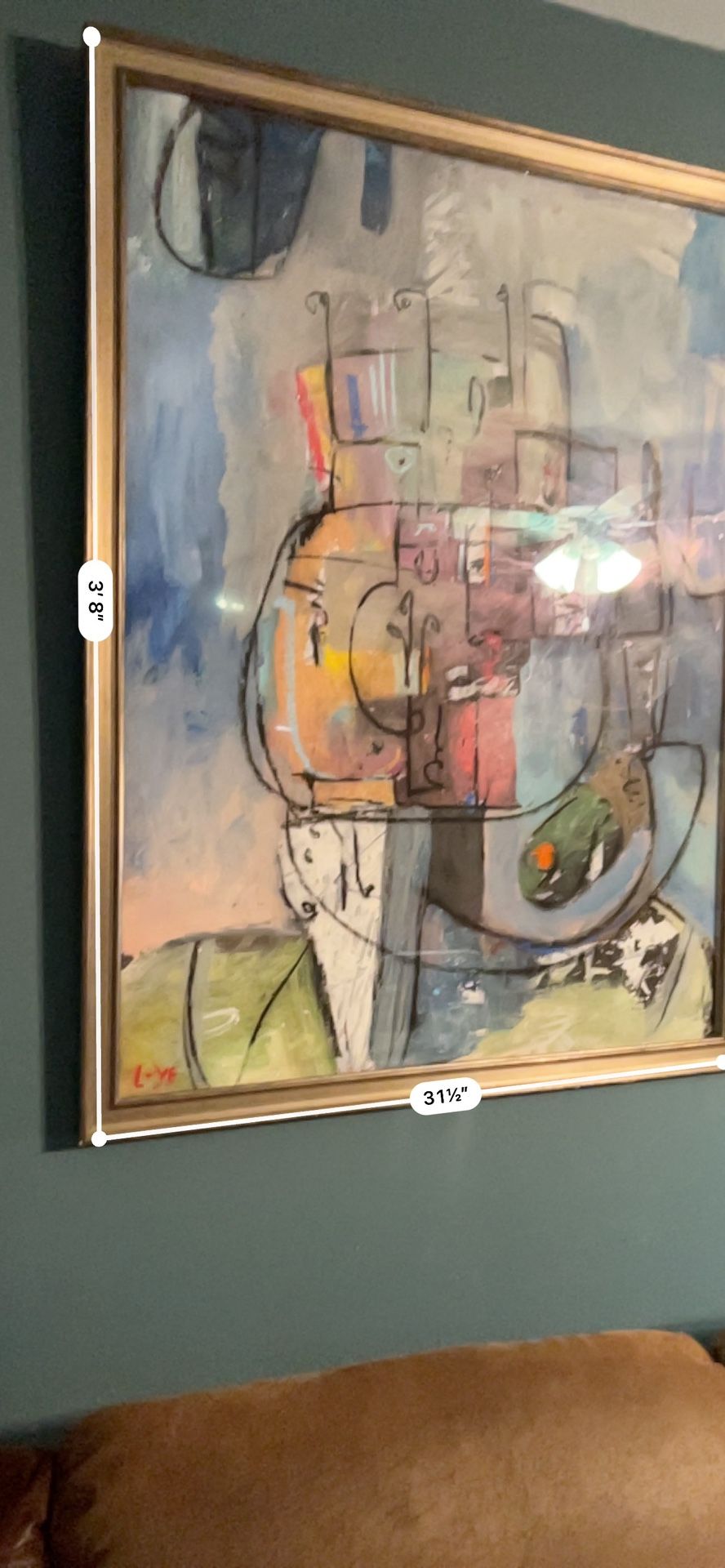 Art by Justin love original painting