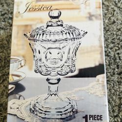 Glass Candy Jar