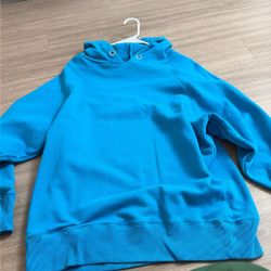 Serra Bright Blue Sweatshirt Large