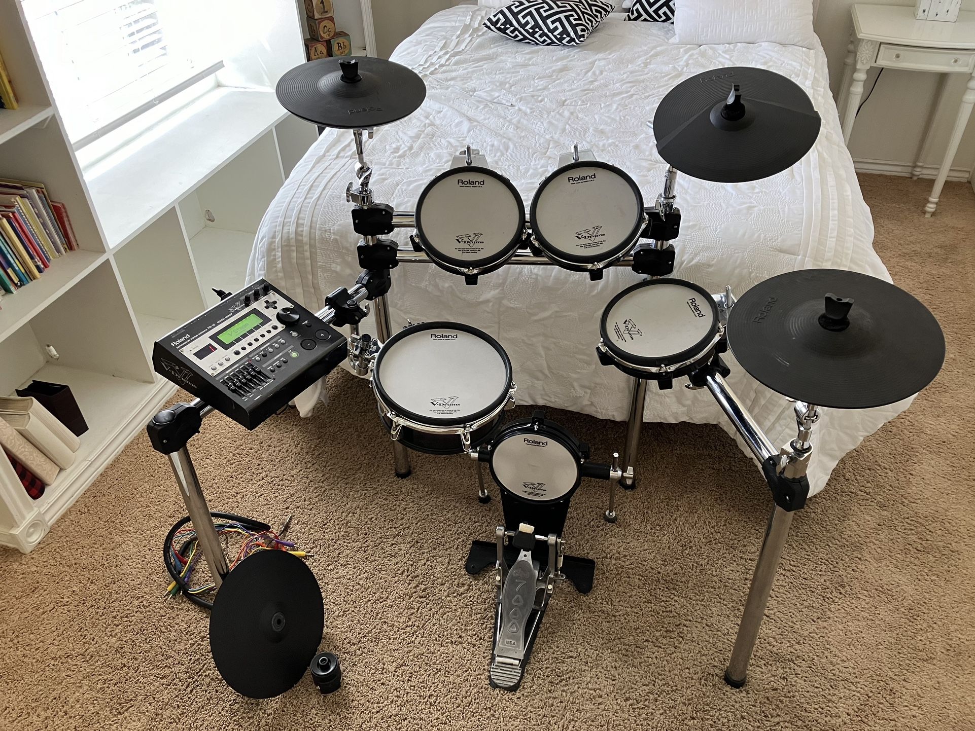 Roland TD12 Drum Kit Electronic Vdrum TD-12 Upgrades DW7000 Drums Set 