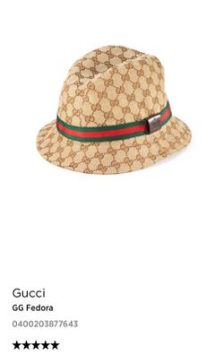 Gucci hat