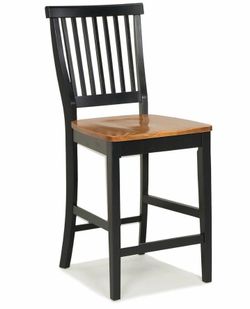 Brand New - Homestyles Americana Black Bar Stool / Counter Stool