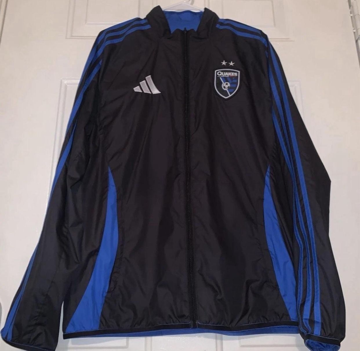 San Jose Earthquakes Reversible Windbreaker Jacket