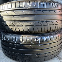 225/45/19 Bridgestone Rft 