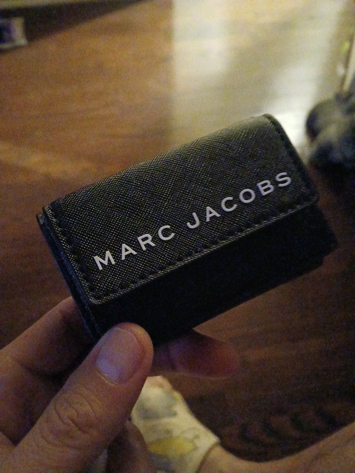 Authentic MARC JACOBS Mini Trifold Wallet Black