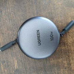 Retractable 100W USB-C Charging Cable