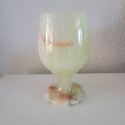 This is an Onyx Wine Goblet