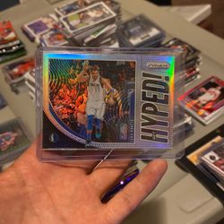 Luka Doncic 2019-20 Panini Prizm No. 6 Get Hyped! Silver 