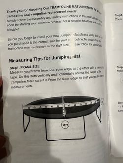 Trampoline mat 14FT