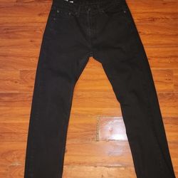 BLACK LEVIS  30 X 32