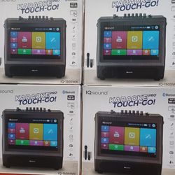 Compact And Powerful Portable Kareoke Bluetooth Party Speaker With WiFi Free 🎤.  Brand New 
