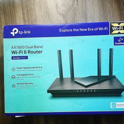 TP-Link AX1800 WiFi 6 Router – Brand New