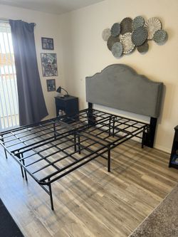 Purple Tall Bed Frame *QUEEN*