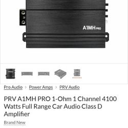Prv A1MH Pro Amplifier 