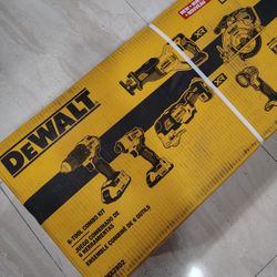 DeWalt 6 Tool Combo Kit Brushless Cordless  Hammer Impact Drill Reciprocating Circular Oscillating 