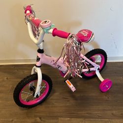 Huffy Disney Minnie Mouse Kids' Bike - 12" Wheels - Training Wheels - Pink