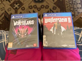 2  ps4 games  one is new   29.00  each