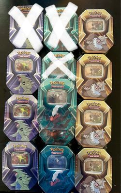 Sealed Pokemon Tripple Whammy Tin