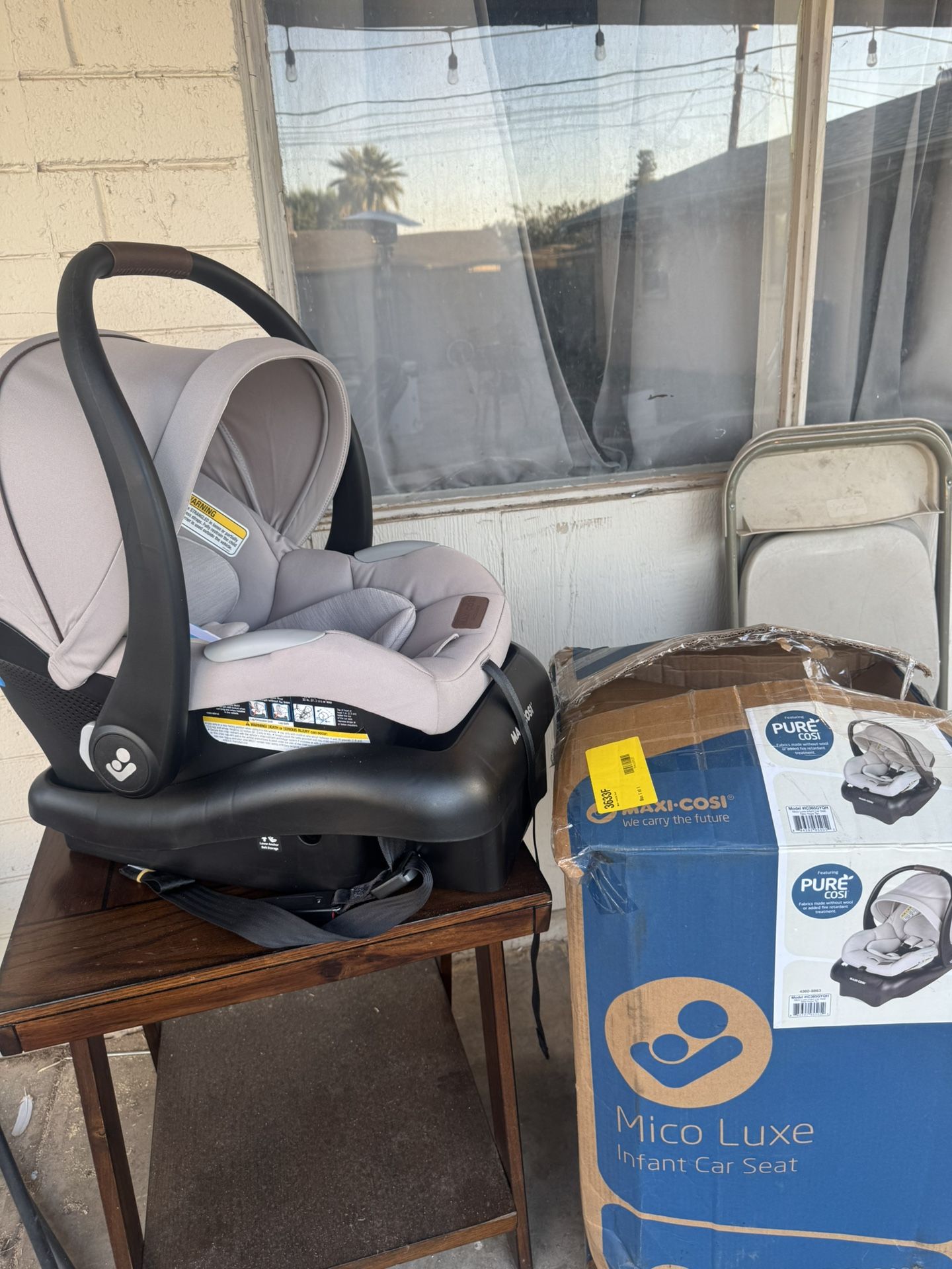 Maxi Cosi Mico Luxe Infant Car Seat - New Hope Tan