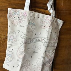 Sanrio Canvas bags My Melody + Little Twin Stars 