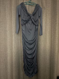 Powder blue formal dress xl