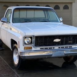 1974 Chevy TRUCK SquareBody LB ORIGINAL V8 AT A/C PS PB NO rust! C20 One Owner (Tucson Arizona) 