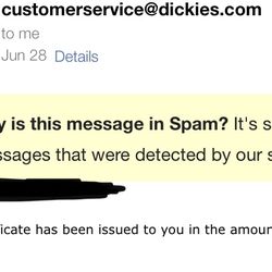 Dickies Gift Certificate   Dickies Pants  Double Knee 