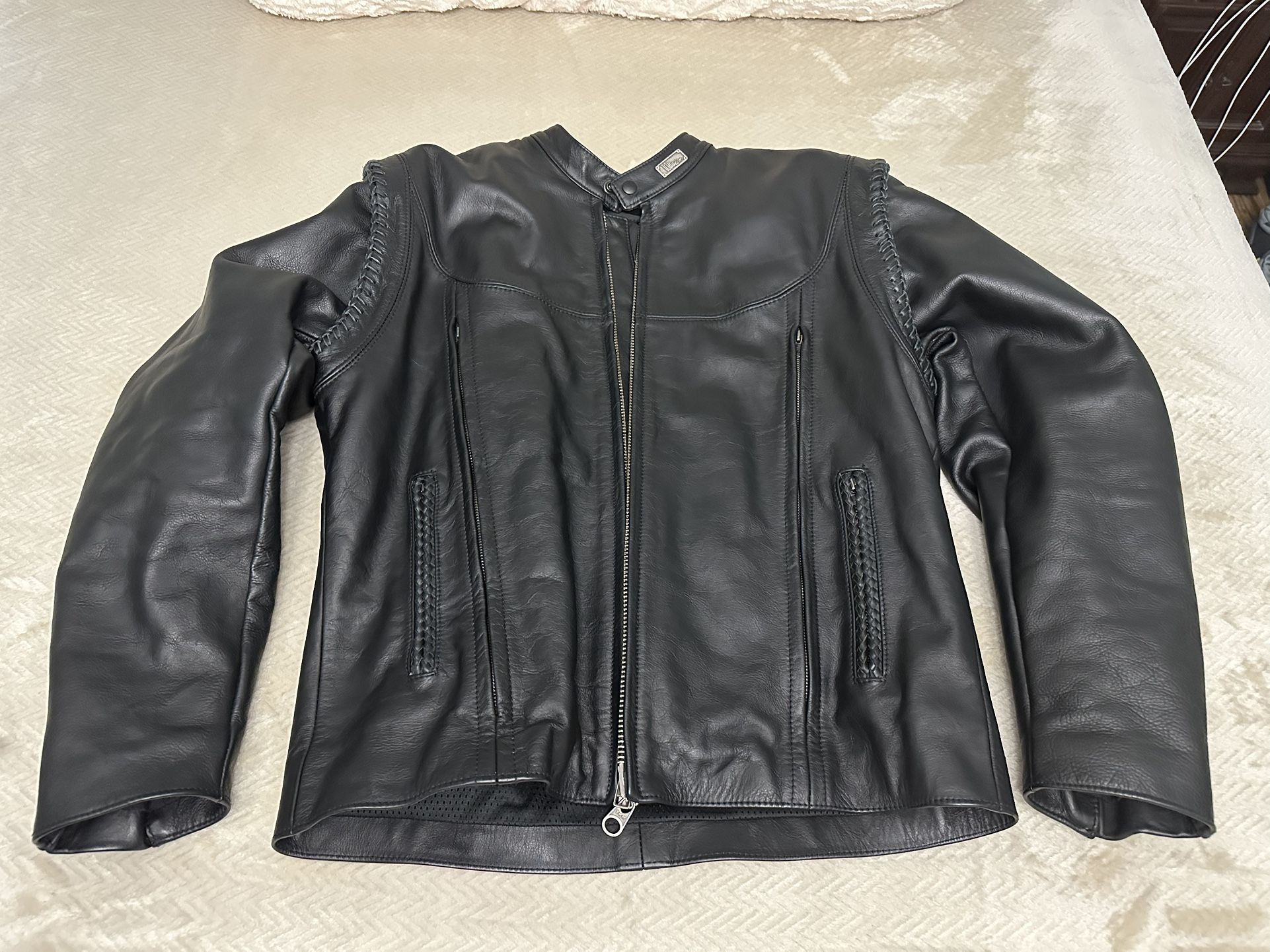 Harley Davidson Willie G Mens Leather Jacket Large