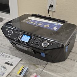 Epson Stylus Photo RX595 All-In-One Inkjet Printer - Brand New Included Cartridges.