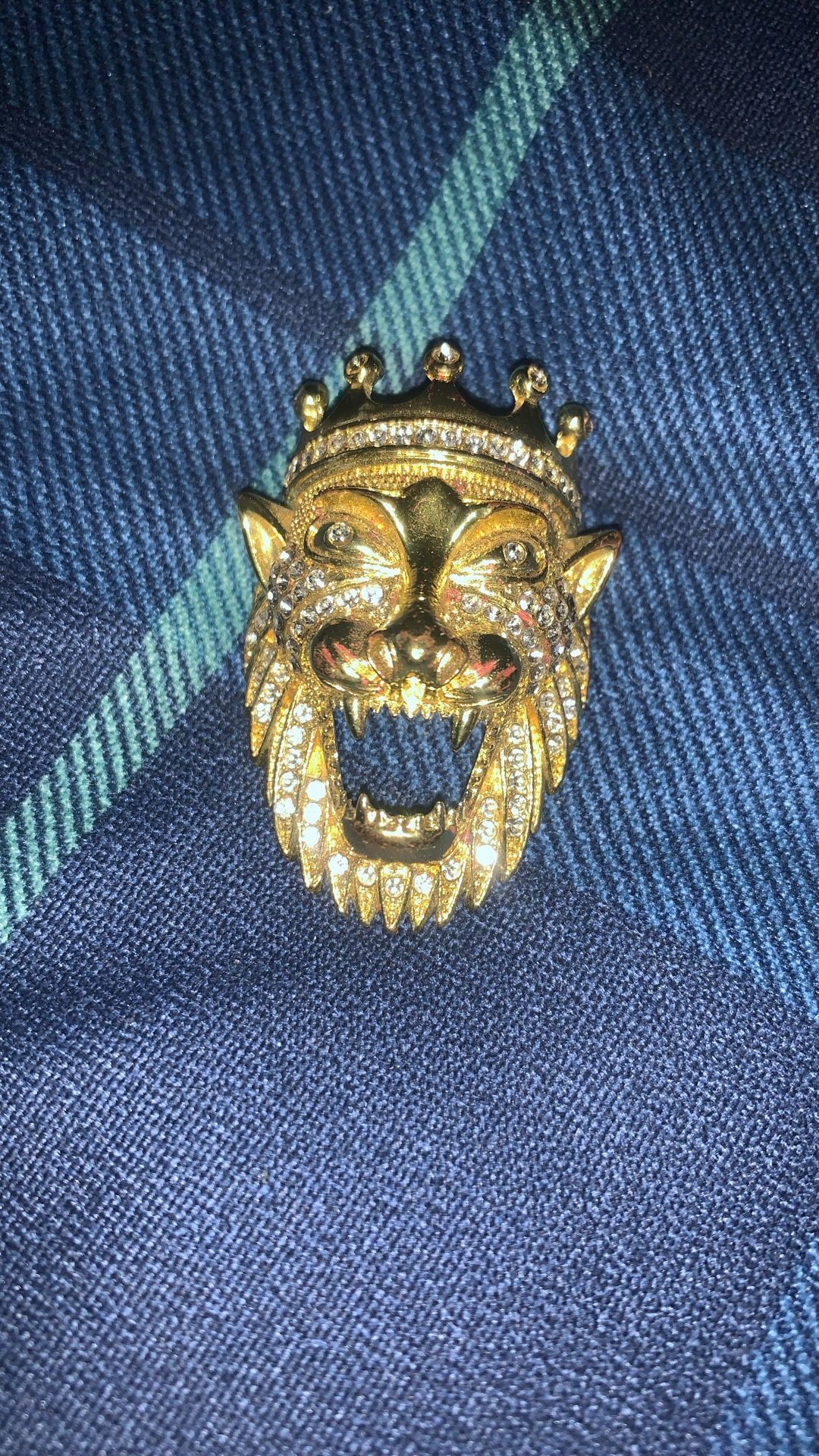 Golden Lion Necklace