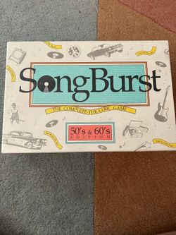 Song Burst 50’s & 60’s