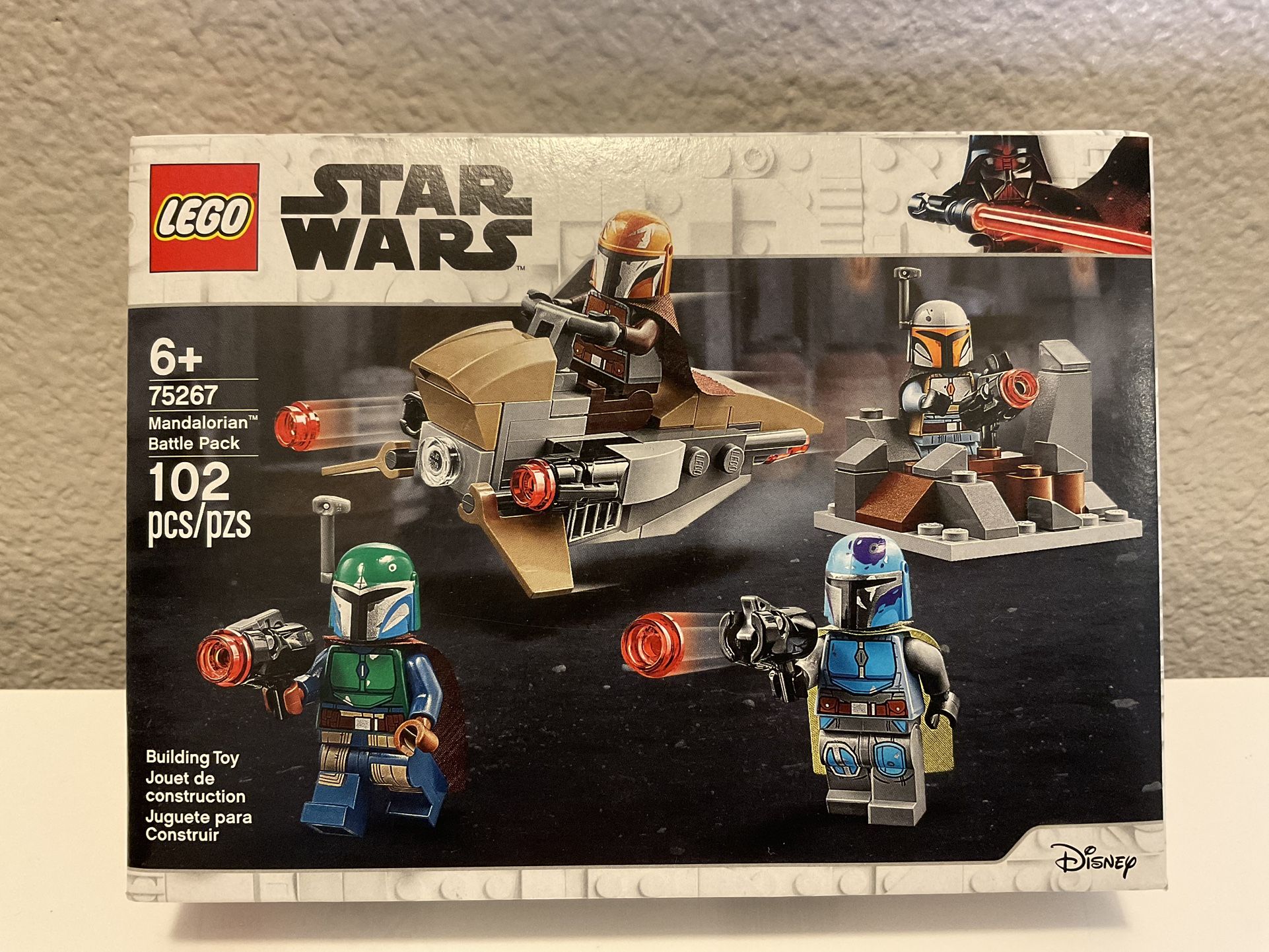 NEW & RETIRED & SEALED Lego Star Wars Mandalorian Battle Pack (75267) / 102 Pieces