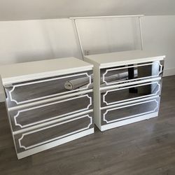 Set Of 2 Ikea 3 Drawer Dressers DIY 