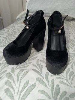 Mary Jane Platform Heels