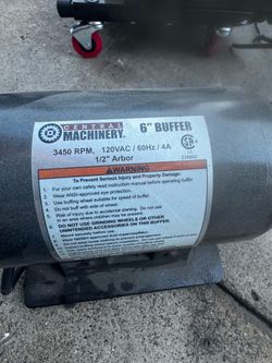 Central Machinery 6in Buffer